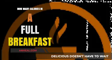 Calorie-Counting a Full Breakfast: How Much Is Too Much?