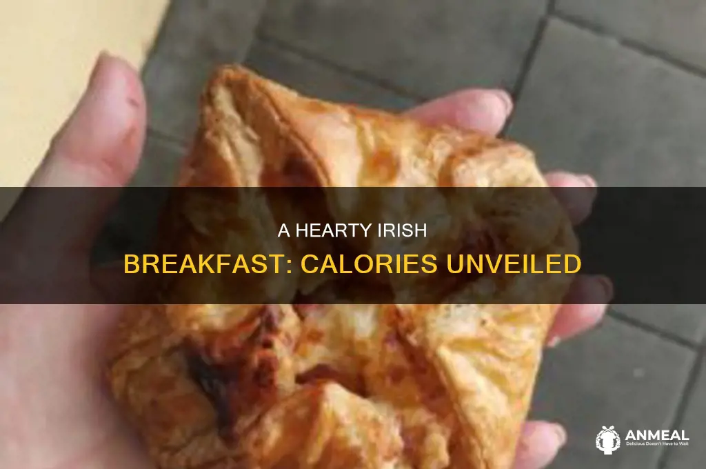 how many calories in a full irish breakfast