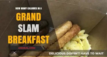 Calorie-Heavy Grand Slam Breakfast: A Nutritional Overview