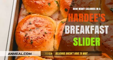 Hardee's Breakfast Slider: Calorie-Loaded Morning Bite