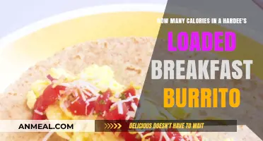 Loaded Breakfast: Calories in Hardee's Burrito