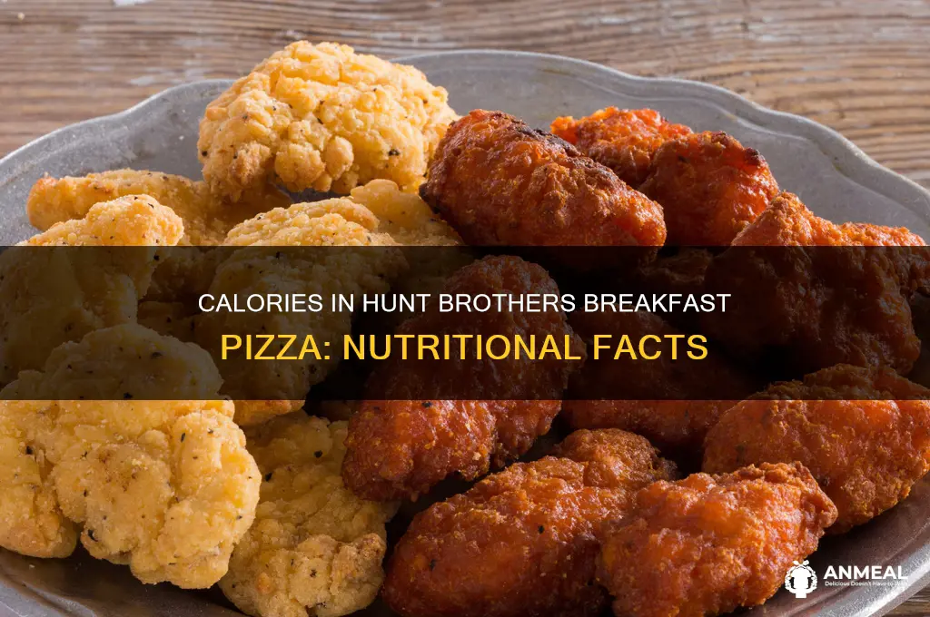 how many calories in a hunt brothers breakfast pizza