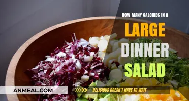 Calories in a Large Dinner Salad: A Nutritional Breakdown