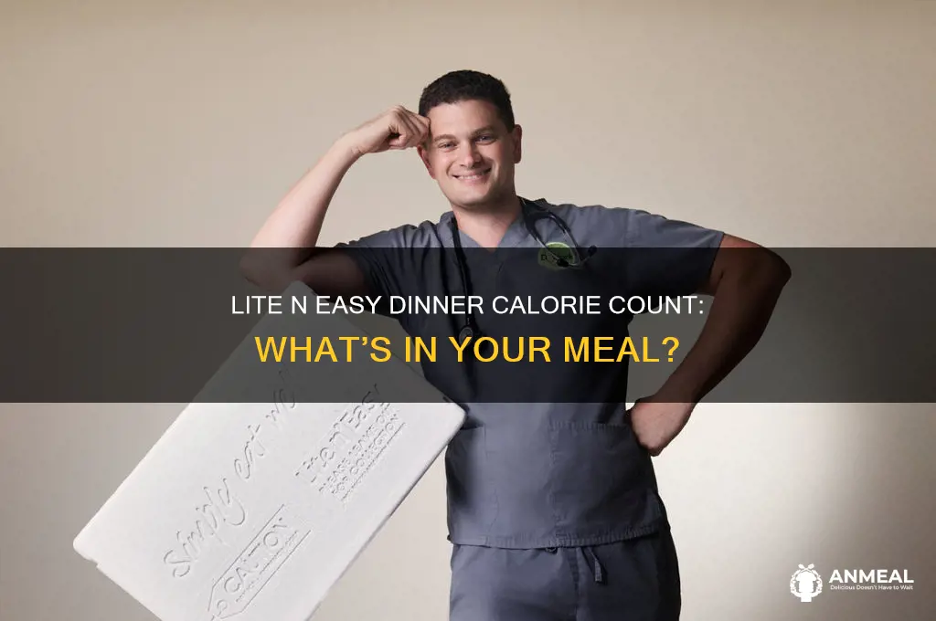 how many calories in a lite n easy dinner