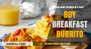 Lucky Boy's Breakfast Burrito: Calorie Count Unveiled