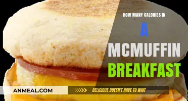 McMuffin Breakfast: Calorie Count and Nutrition Facts