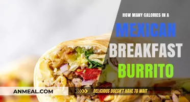 Calorie-Counting a Mexican Breakfast Burrito