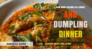 Calories in Mince and Dumplings: A Hearty Dinner Breakdown