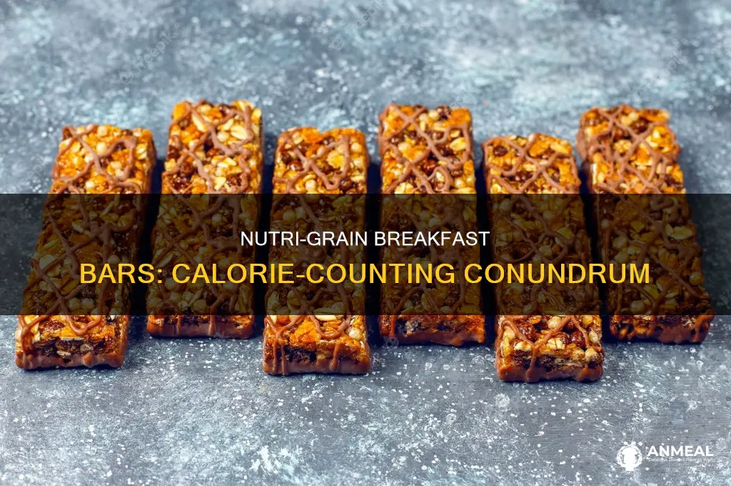 how many calories in a nutri grain breakfast bar