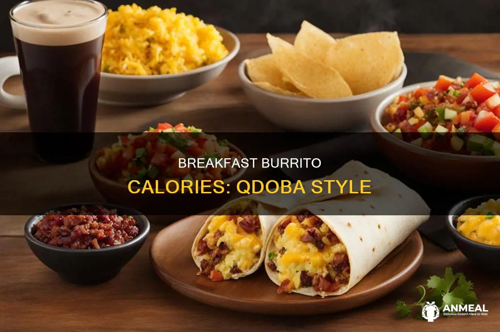 how many calories in a qdoba breakfast burrito