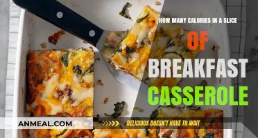 Calorie-Counting: Breakfast Casserole Slice