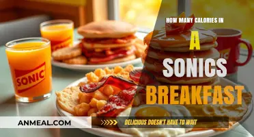 Sonic Breakfast: Calorie Count for a Healthy Start
