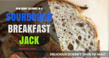 Calorie Count of a Sourdough Breakfast Jack