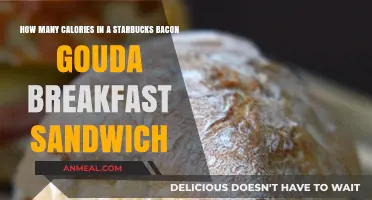 Starbucks' Bacon Gouda Breakfast Sandwich: Calorie Count Unveiled
