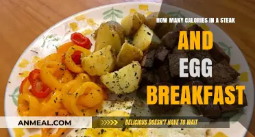 Steak and Eggs: A High-Calorie Breakfast Option
