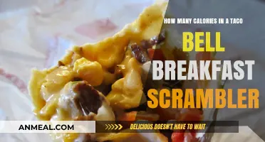 Taco Bell Breakfast Scrambler: Calorie-Loaded Morning Kickstart