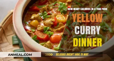 Calories in Thai Yellow Curry: A Nutritional Breakdown
