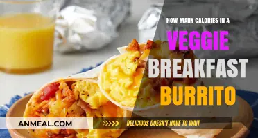 Veggie Breakfast Burrito: Calorie Count Unveiled