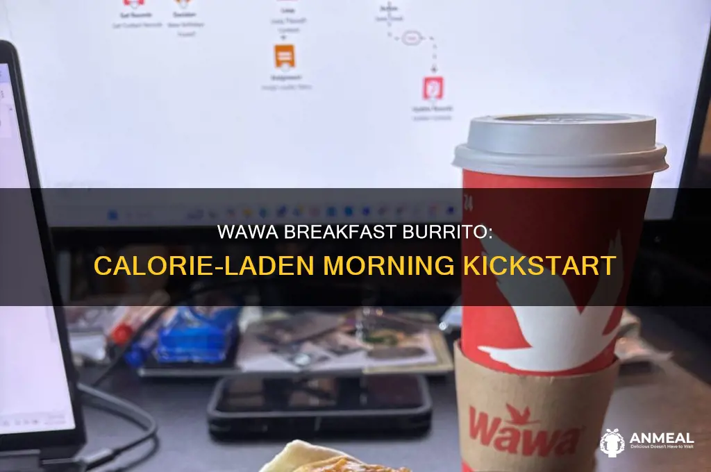 how many calories in a wawa breakfast buriot