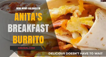 Anita's Breakfast Burrito: Calorie Count Unveiled