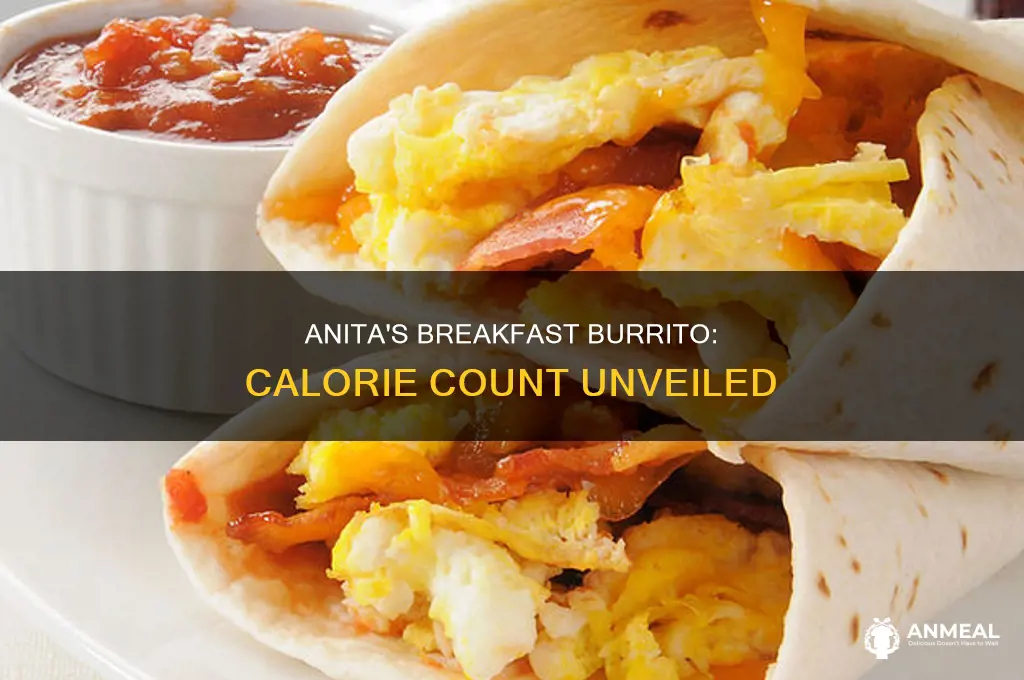 how many calories in anita