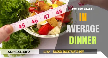 Average Dinner Calories: Understanding Your Evening Meal's Nutritional Impact