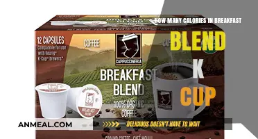 Calories in Your Morning Breakfast Blend K-Cup