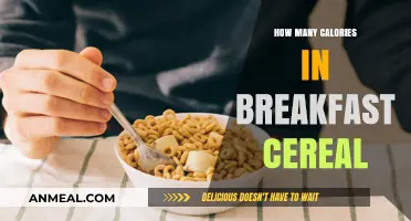 Breakfast Cereal: Calorie-Counting Conundrum