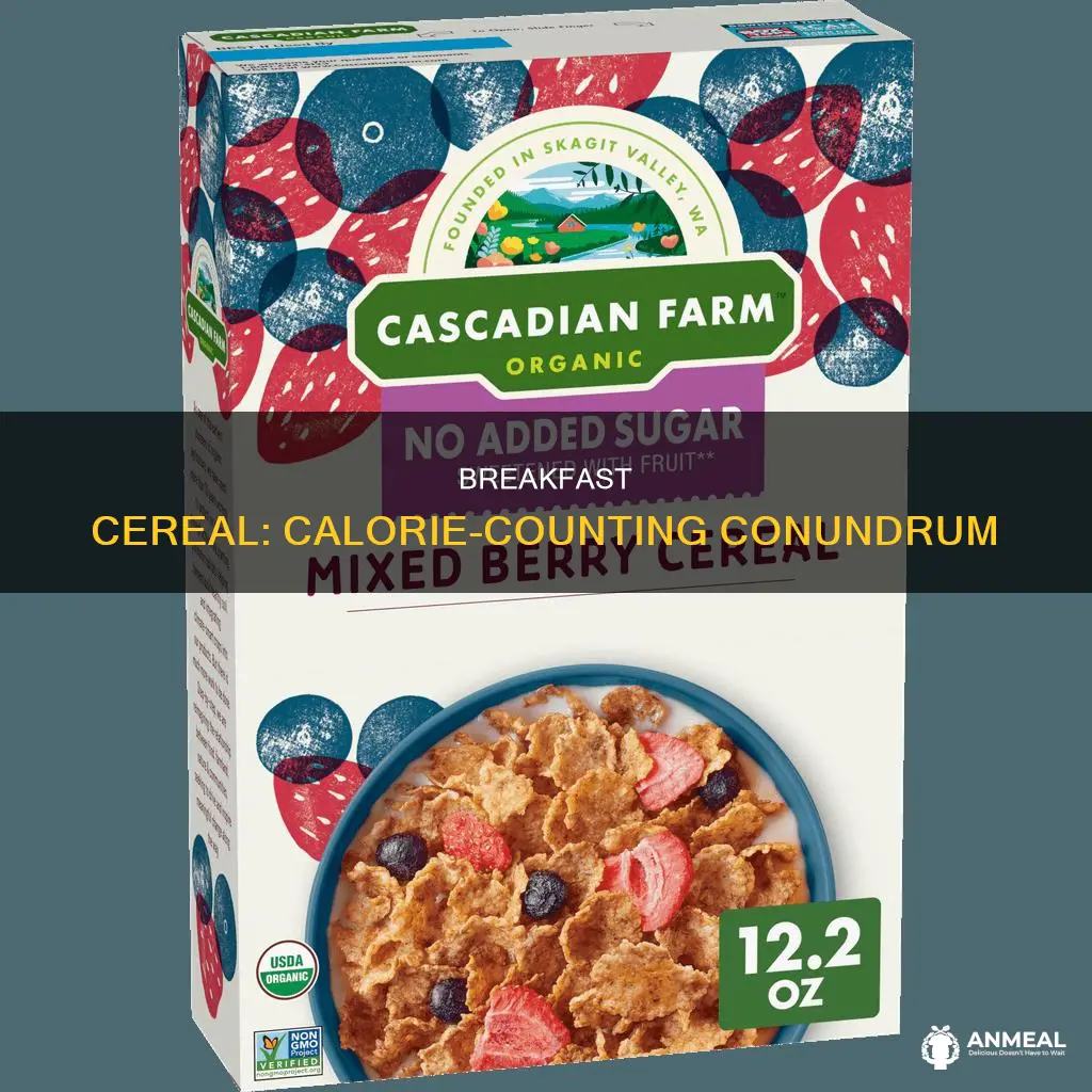 how many calories in breakfast cereal