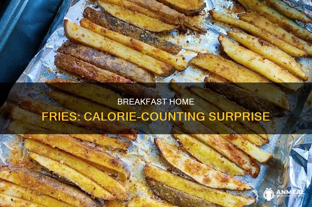 how many calories in breakfast home fries