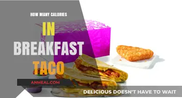 Tasty Breakfast Tacos: How Many Calories?