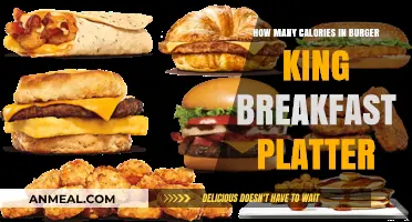 Burger King Breakfast Platter: Calorie Count Unveiled