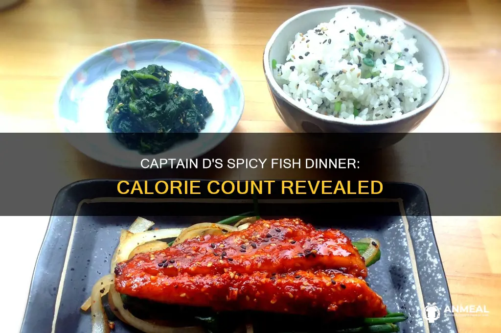 how many calories in captain d