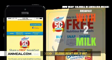 Carnation Instant Breakfast: Calories and Milk