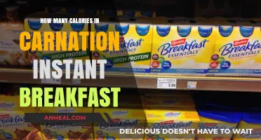 Carnation Instant Breakfast: Calories and Nutrition Facts
