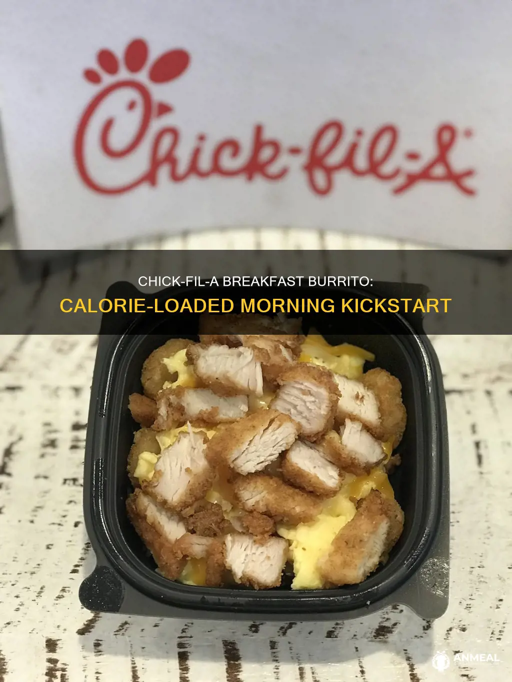 how many calories in chick fil a breakfast burrito