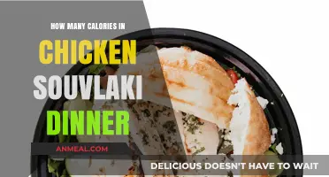 Calories in Chicken Souvlaki Dinner: A Nutritional Breakdown