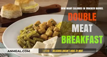 Meat Lover's Dream Breakfast: Calories Unveiled