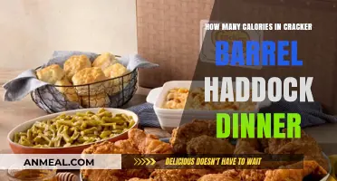 Cracker Barrel Haddock Dinner: Calorie Count and Nutritional Insights