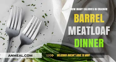 Cracker Barrel Meatloaf Dinner: Calorie Count and Nutritional Insights