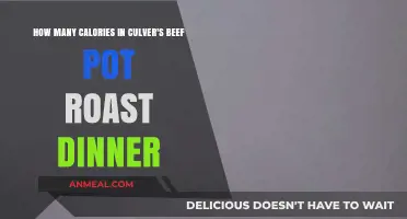 Culver's Beef Pot Roast Dinner: Calorie Count and Nutritional Insights