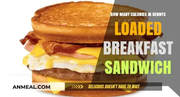 Denny's Loaded Breakfast Sandwich: Calorie-Filled Morning Treat