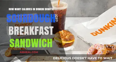 Dunkin's Sourdough Breakfast Sandwich: Calorie Count Revealed