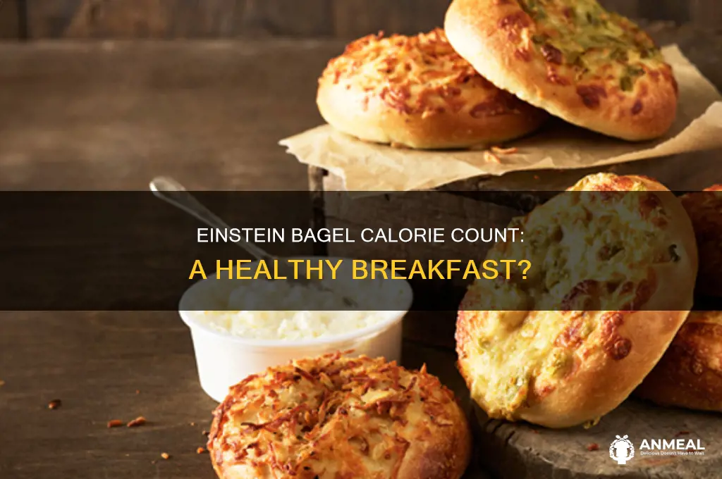 how many calories in einstein breakfast bagel