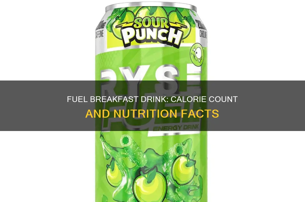 how many calories in fuel breakfast drink