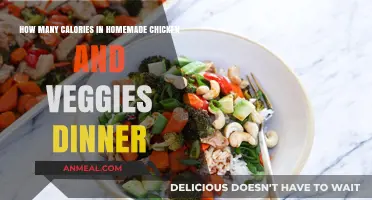 Calories in Homemade Chicken and Veggies Dinner: A Healthy Breakdown