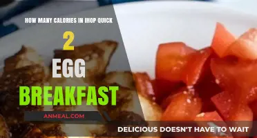 IHOP Quick 2 Egg Breakfast: Calories Unveiled