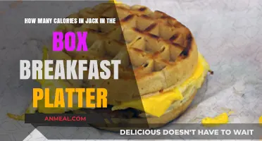 Jack in the Box Breakfast Platter: Calorie Breakdown