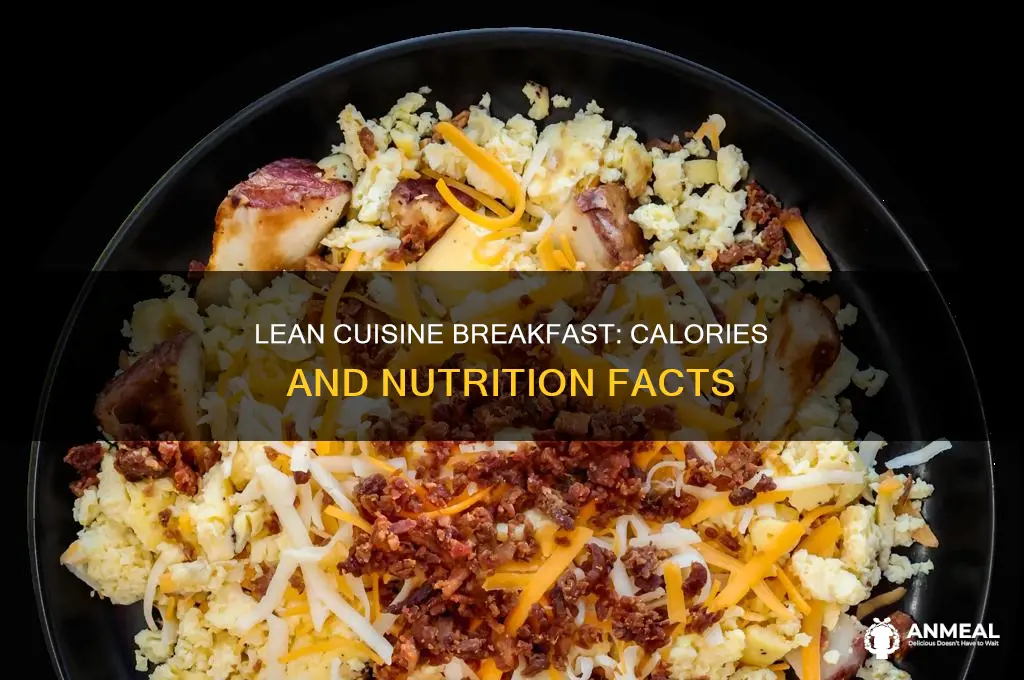 how many calories in lean cuisine breakfast sandwich