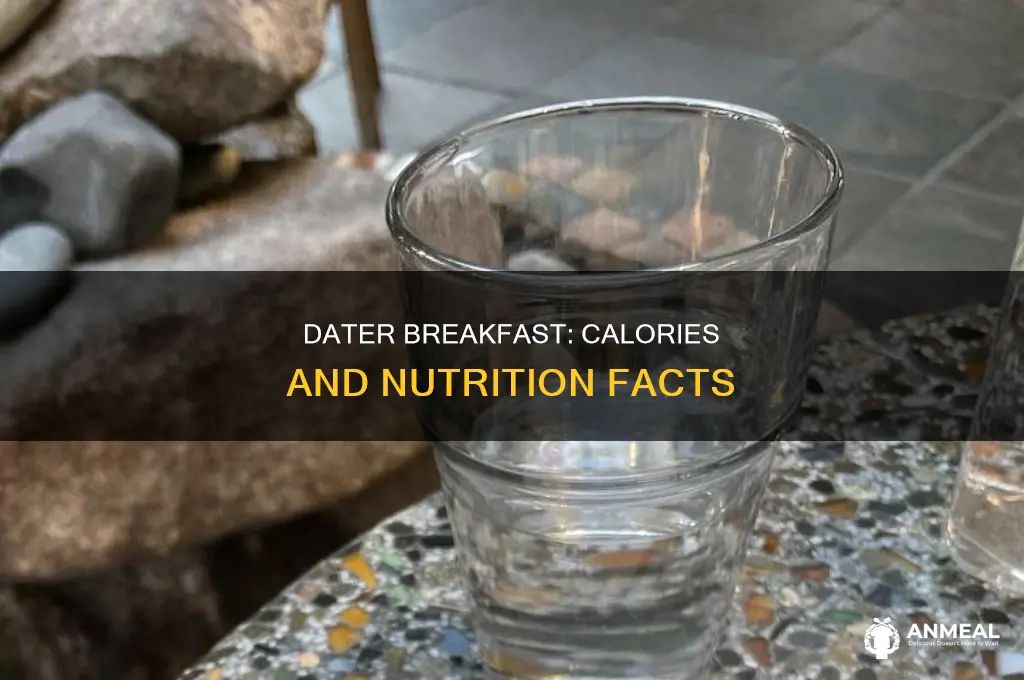 how many calories in one dater breakfast